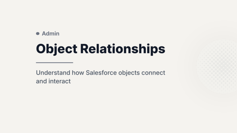 Object Relationships