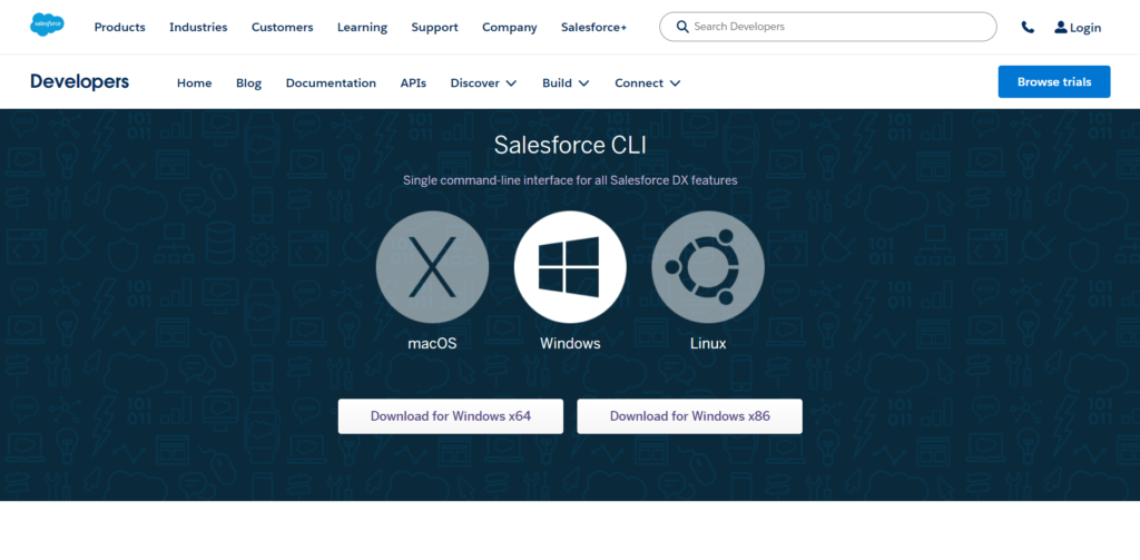 Salesforce CLI Installation