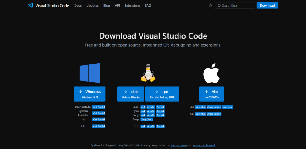 VS Code Installation