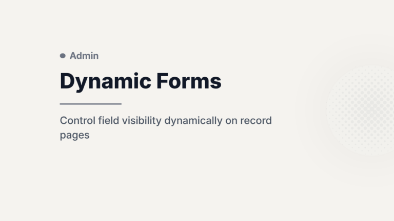 Dynamic Forms